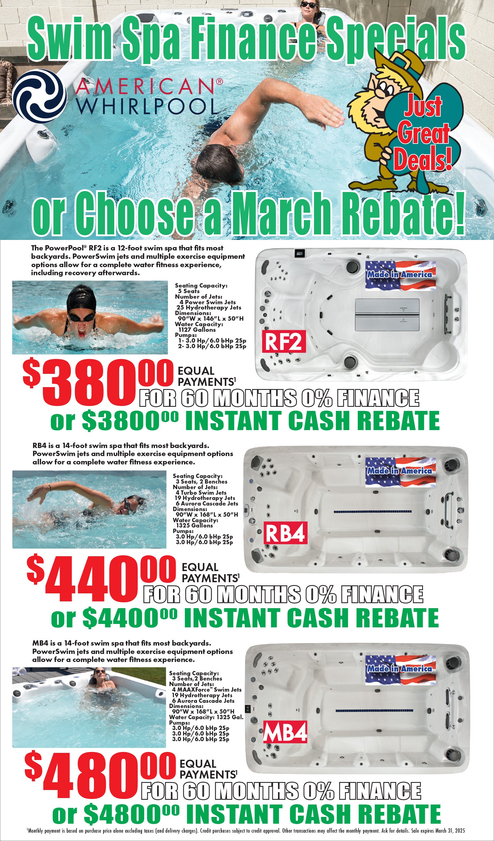 Swim Spa Sale